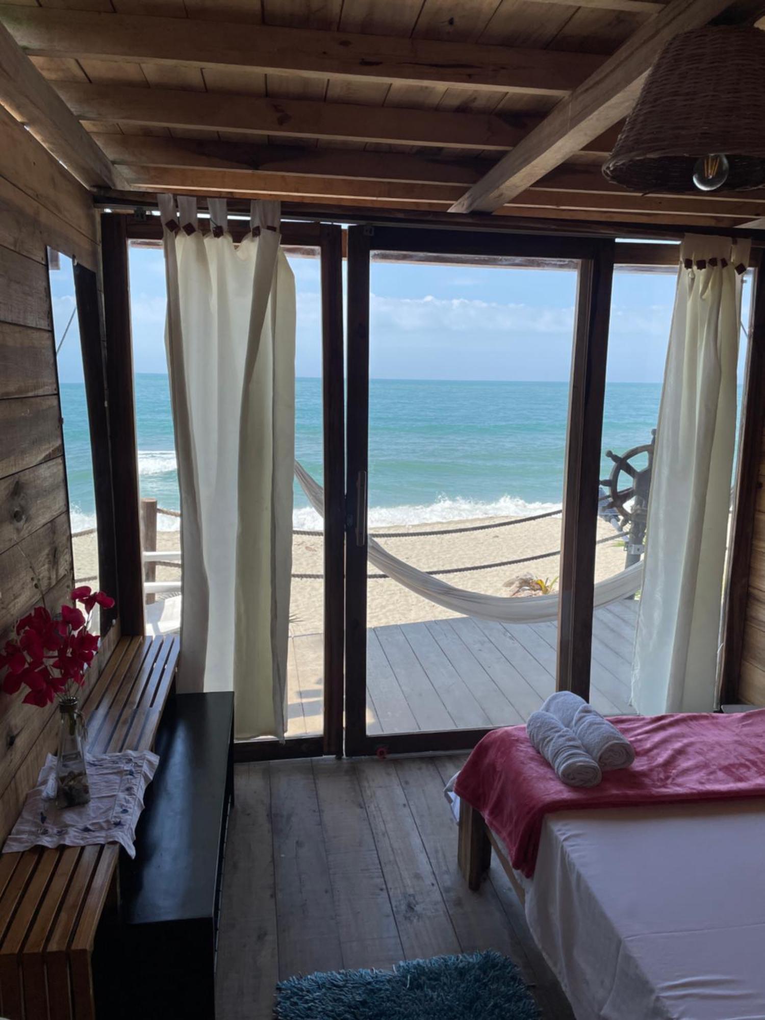 Hostal Velero Relax Guachaca Ngoại thất bức ảnh
